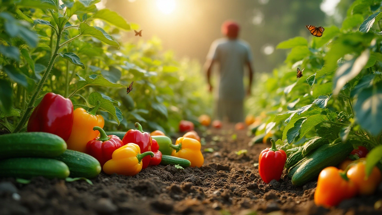 Companion Planting: Growing Peppers and Cucumbers Together