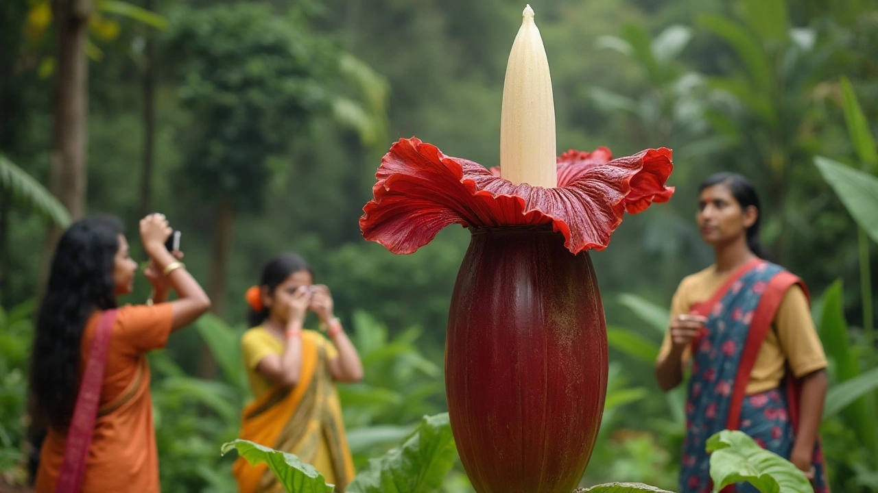 Exploring India's Notorious Stinky Flower: The Titan Arum