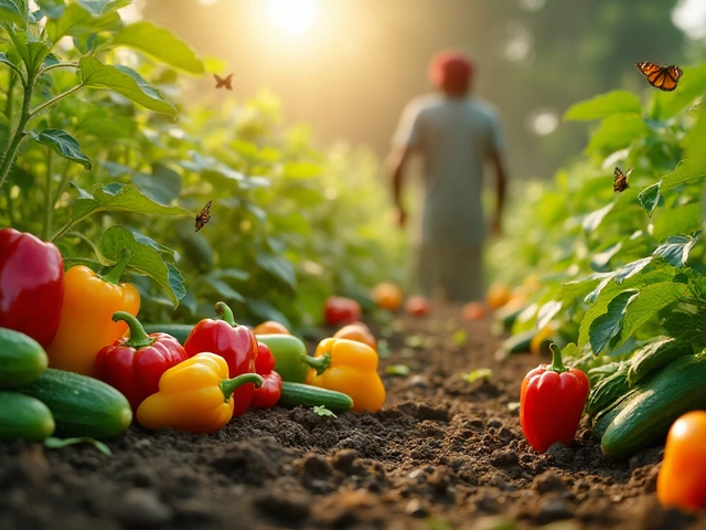 Companion Planting: Growing Peppers and Cucumbers Together