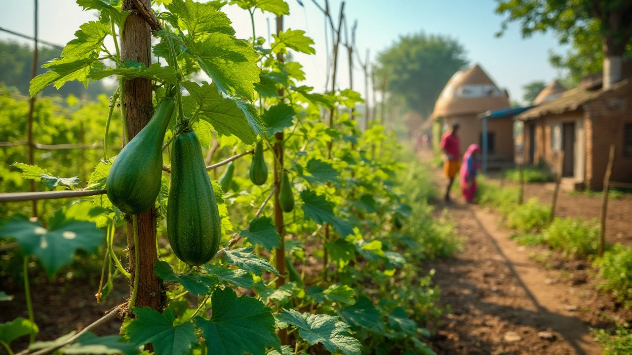 Unique Indian Bottle Gourd: A Gardening Treasure