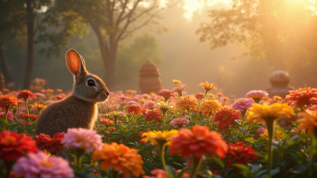 Will Rabbits Eat Zinnias in Your Garden?