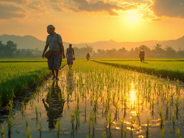 Why Do Rice Farmers Flood Their Fields?