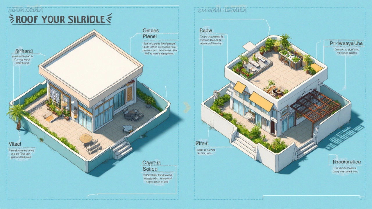 How to Plan a Roof Garden (Without Going Overboard)