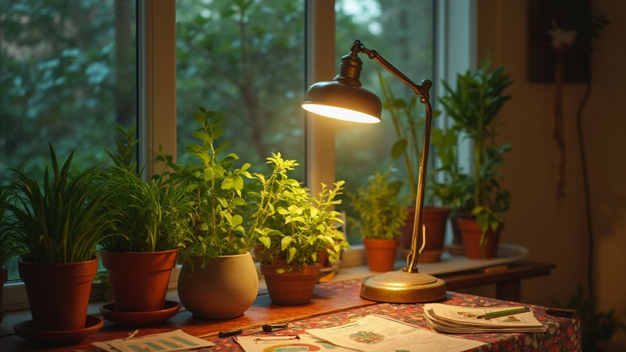 Can I Use a Regular Lamp as a Grow Light? What You Need to Know