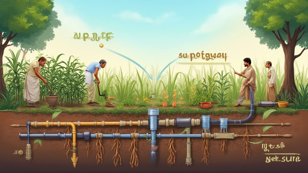 Subsurface Drip: Underground Precision for Gardens and Fields