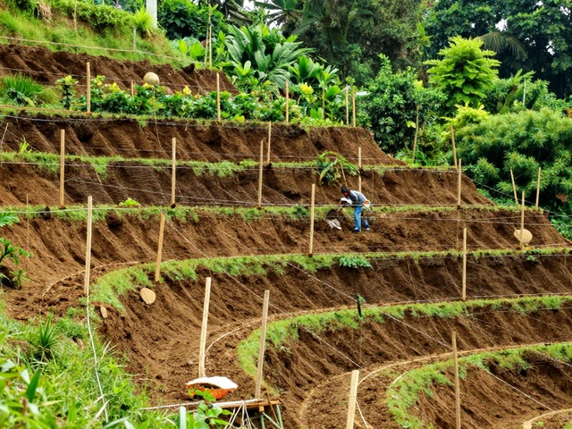 How to Terrace a Slope for Gardening: A Step-by-Step Guide to Building Retaining Walls