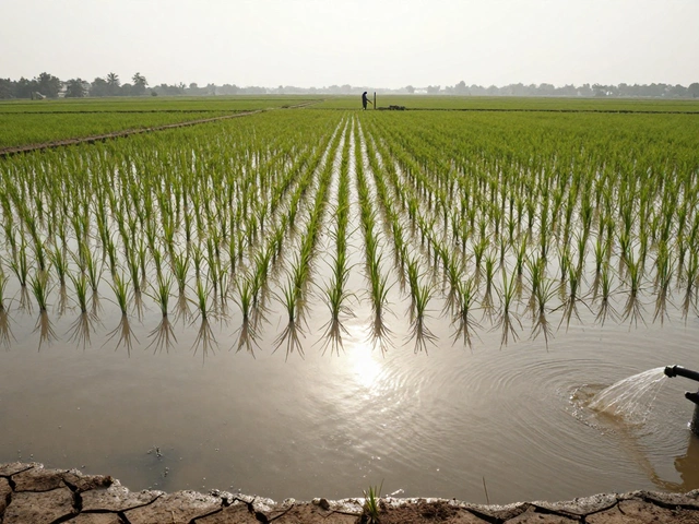 What is the problem with rice farming? Environmental and economic challenges