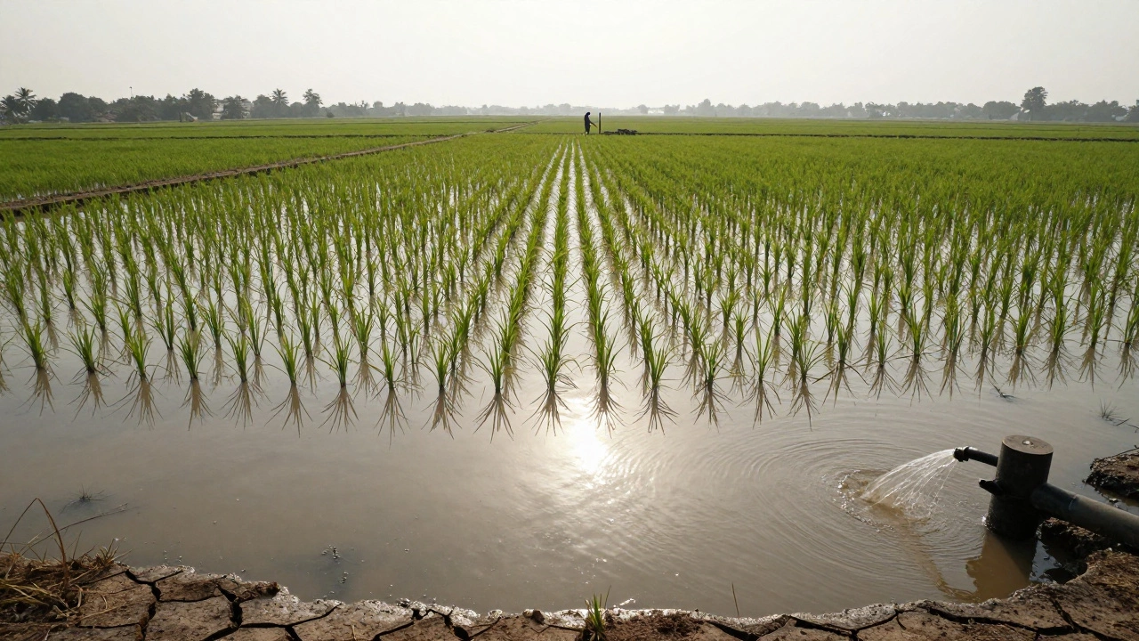 What is the problem with rice farming? Environmental and economic challenges